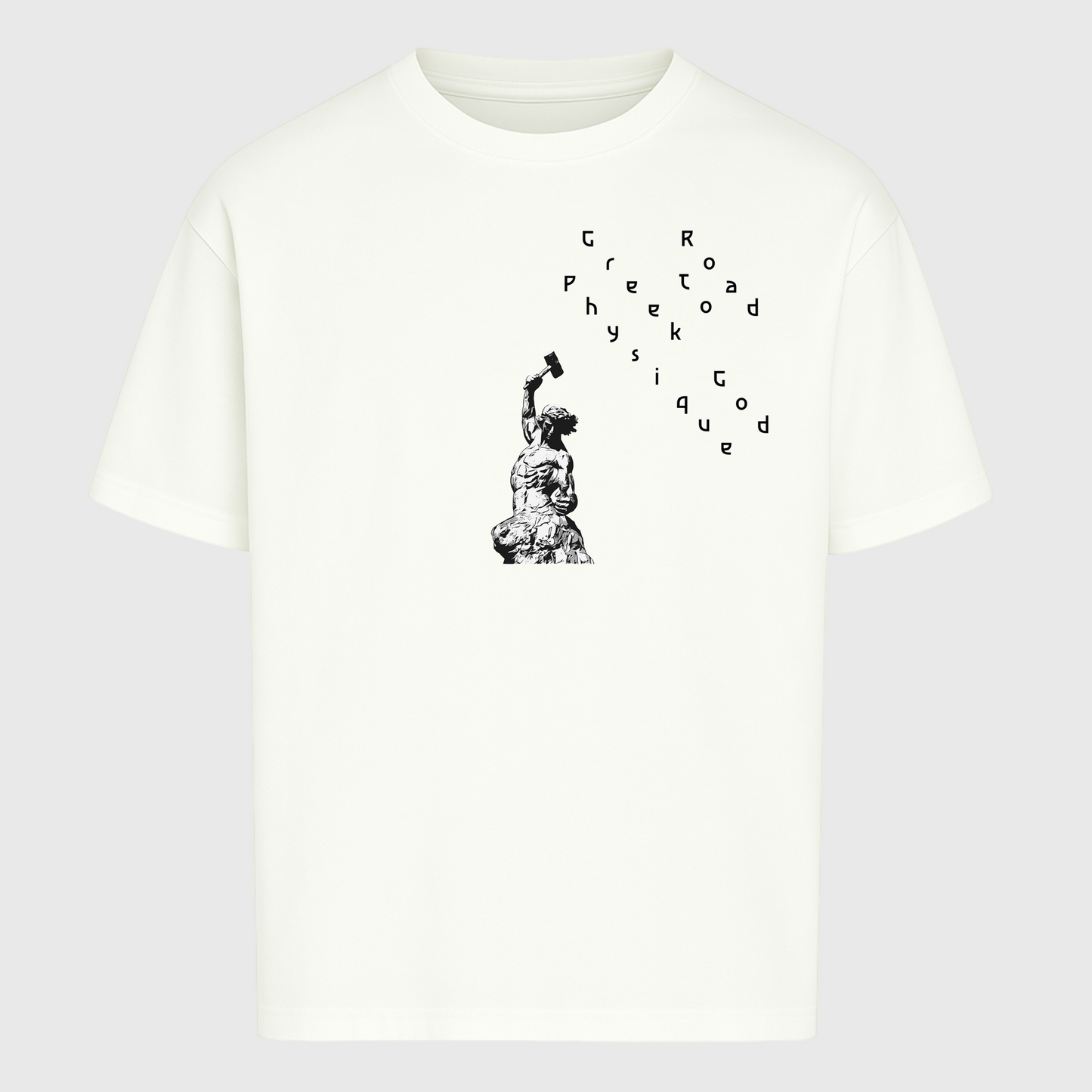 ROAD TO GREEK GOD PHYSIQUE - OVERSIZED SHIRT