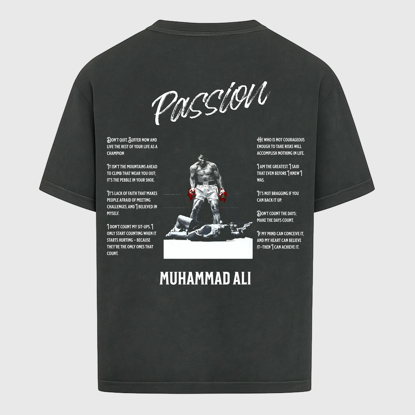 MUHAMMAD ALI PASSION - OVERSIZED SHIRT
