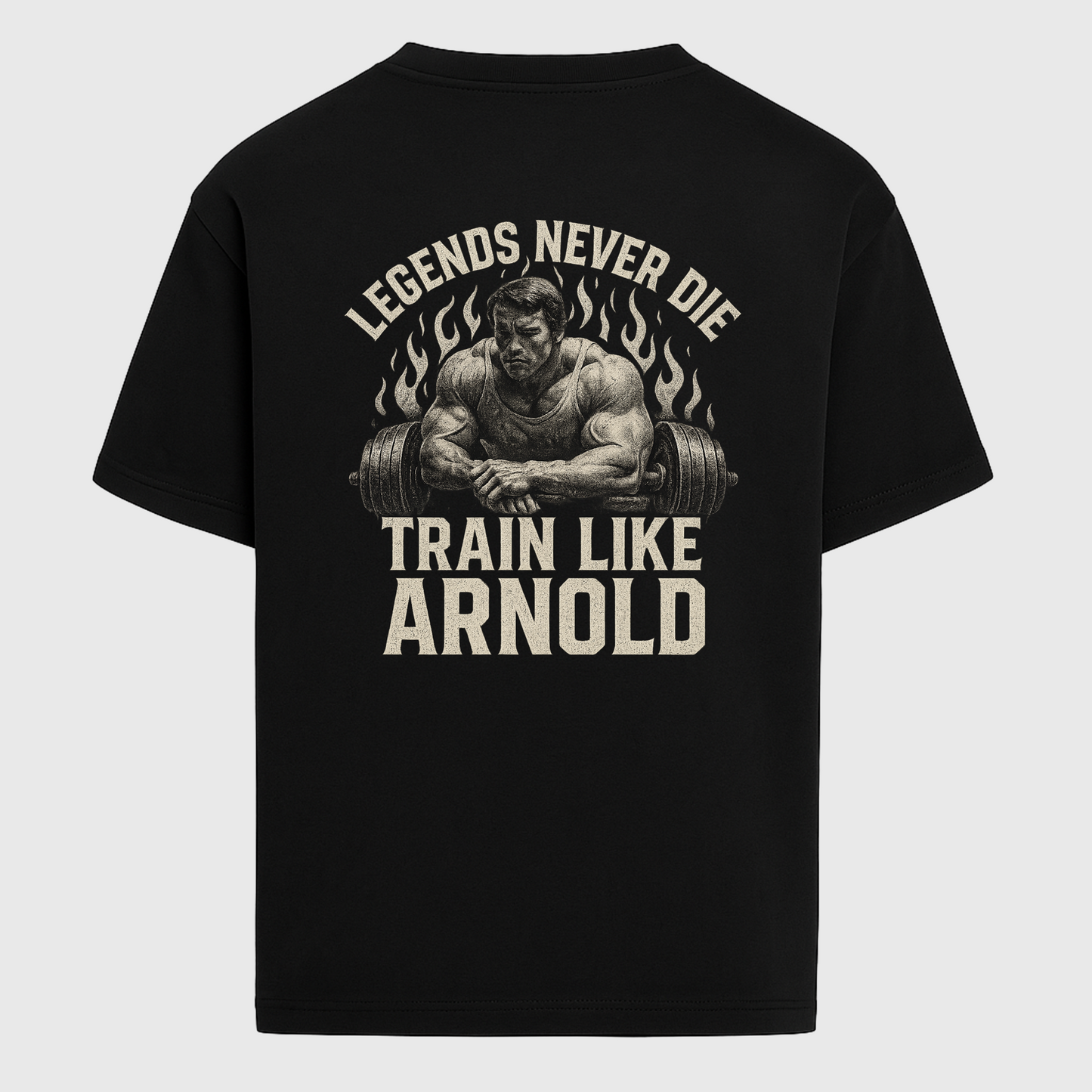 TRAIN LIKE ARNOLD - OVERSIZED SHIRT