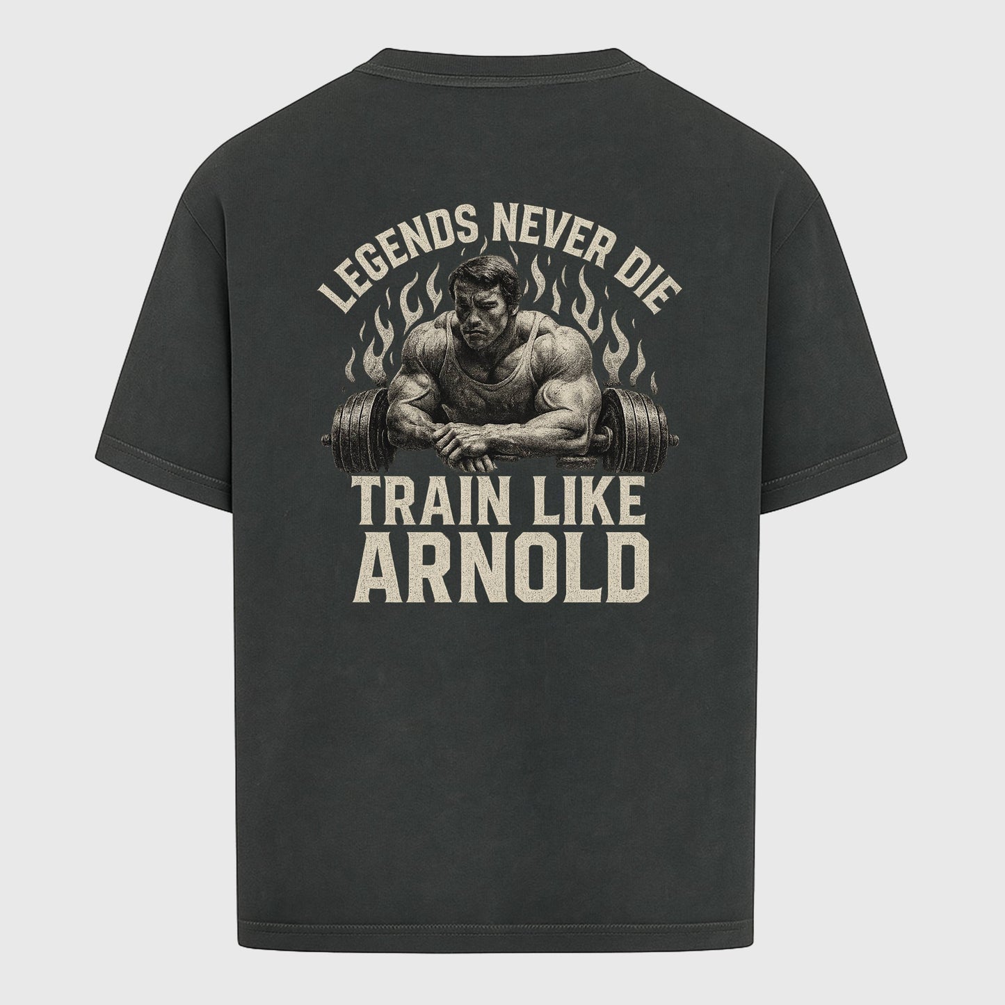 TRAIN LIKE ARNOLD - OVERSIZED SHIRT