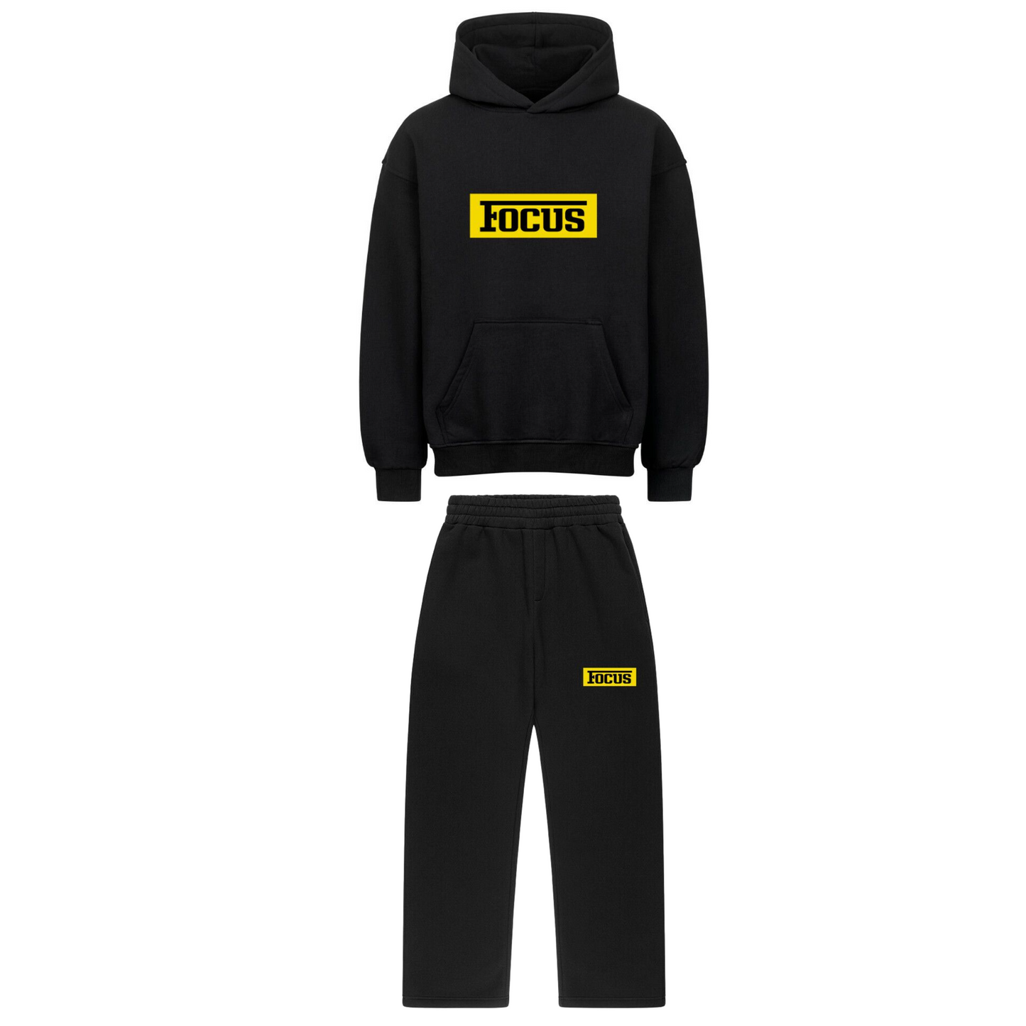 FOCUS X FERRARI - OVERSIZED HOODIE + JOGGER - BUNDLE